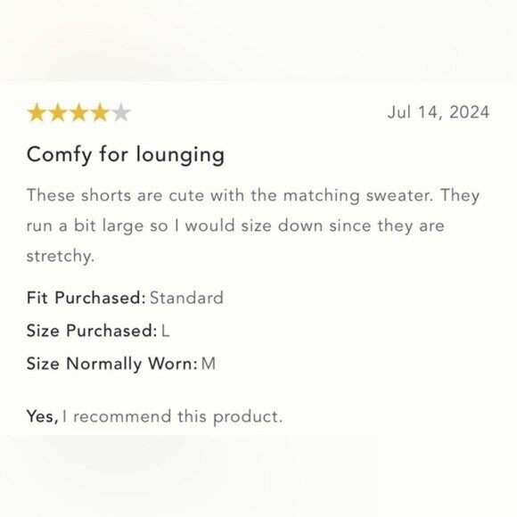 NWT Size M - Daily Practice by Anthropologie Sweater Shorts - Picture 12 of 16